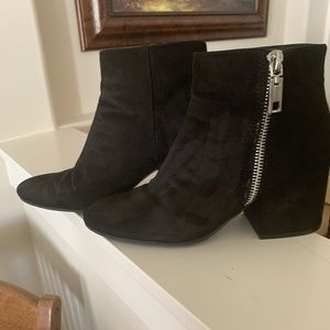 Suede Booties
